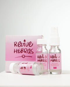 Revive Hebras is your hair savior!  Our cutting-edge technology will revive your locks, restructuring them and providing shine and softness like never before.  Try it today and start your journey to beautiful hair!