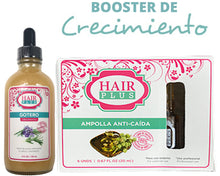 Load image into Gallery viewer, Quieres que cabello crezca velozmente? ¡Este KIT LOW COST es para ti!💕  A veces nuestro cabello frena su ritmo de crecimiento por factores como estrés, cambios hormonales o dietas agresivas.  Si es tu caso, podemos ayudarte con estos 2 pasos. Solo necesitarás un poquito de constancia para ver cómo va creciendo tu cabello✨