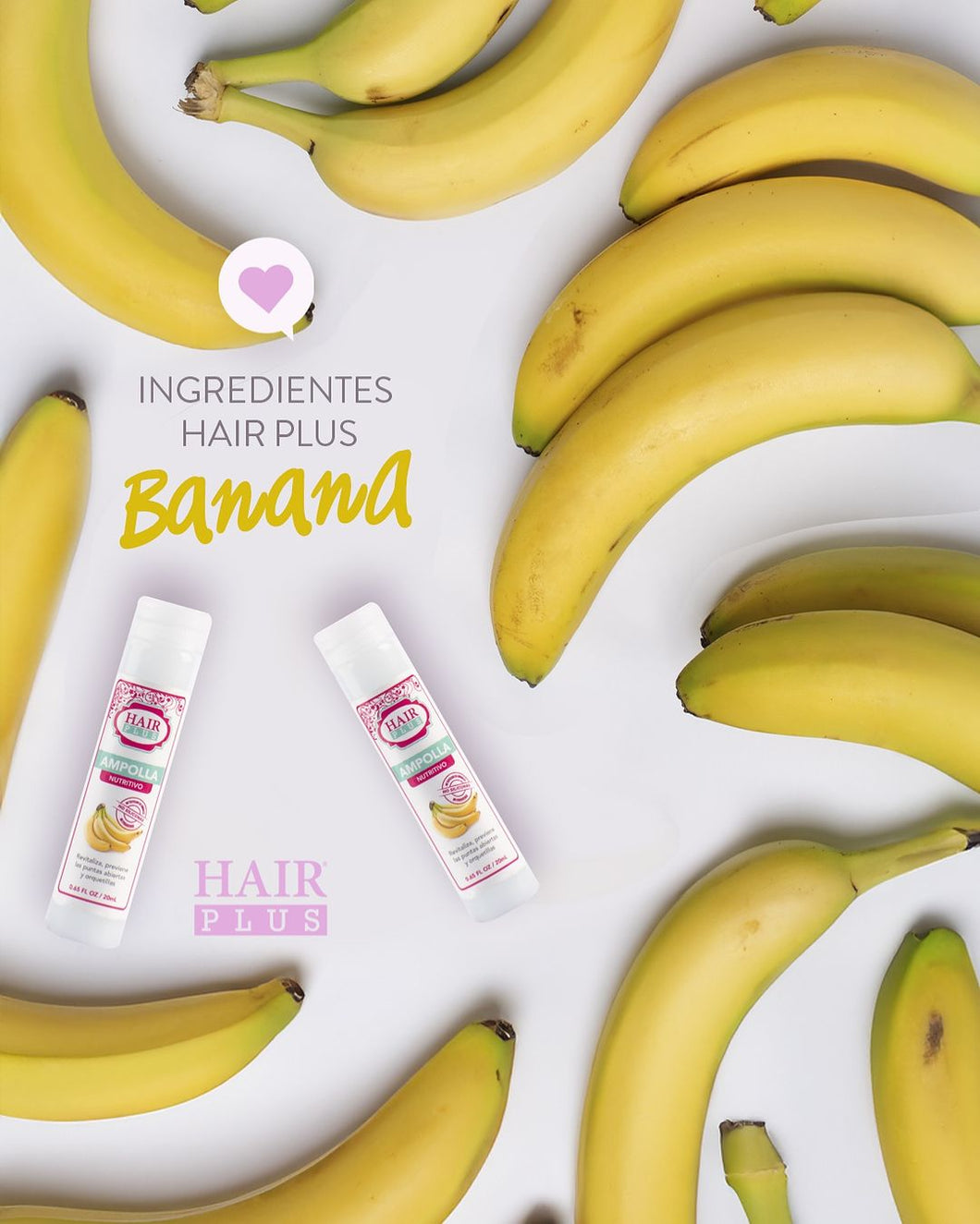 Control Caida del Cabello. Crecimiento del Cabello Es ideal para tratar las puntas abiertas y eliminar las orquetillas. Su fórmula es a base de melón, sábila, canela y banana. Ideal para nutrir, dar suavidad, hidratar; pero sobre todo devolverle el brillo a tu cabello. *** Hair Vials: Hair plus ampolla is the best way to revitalize your hair; ideal for dried hair thanks to its ingredients such as aloe vera, melon, cinnamon, banana, purified water and indodextro-5.