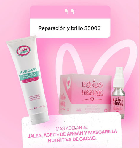 Brillo para el Cabello