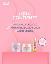 Load image into Gallery viewer, MASCARILLA DE AJO Y COCO / Coconut and Garlic  Hair Mask 16 oz
