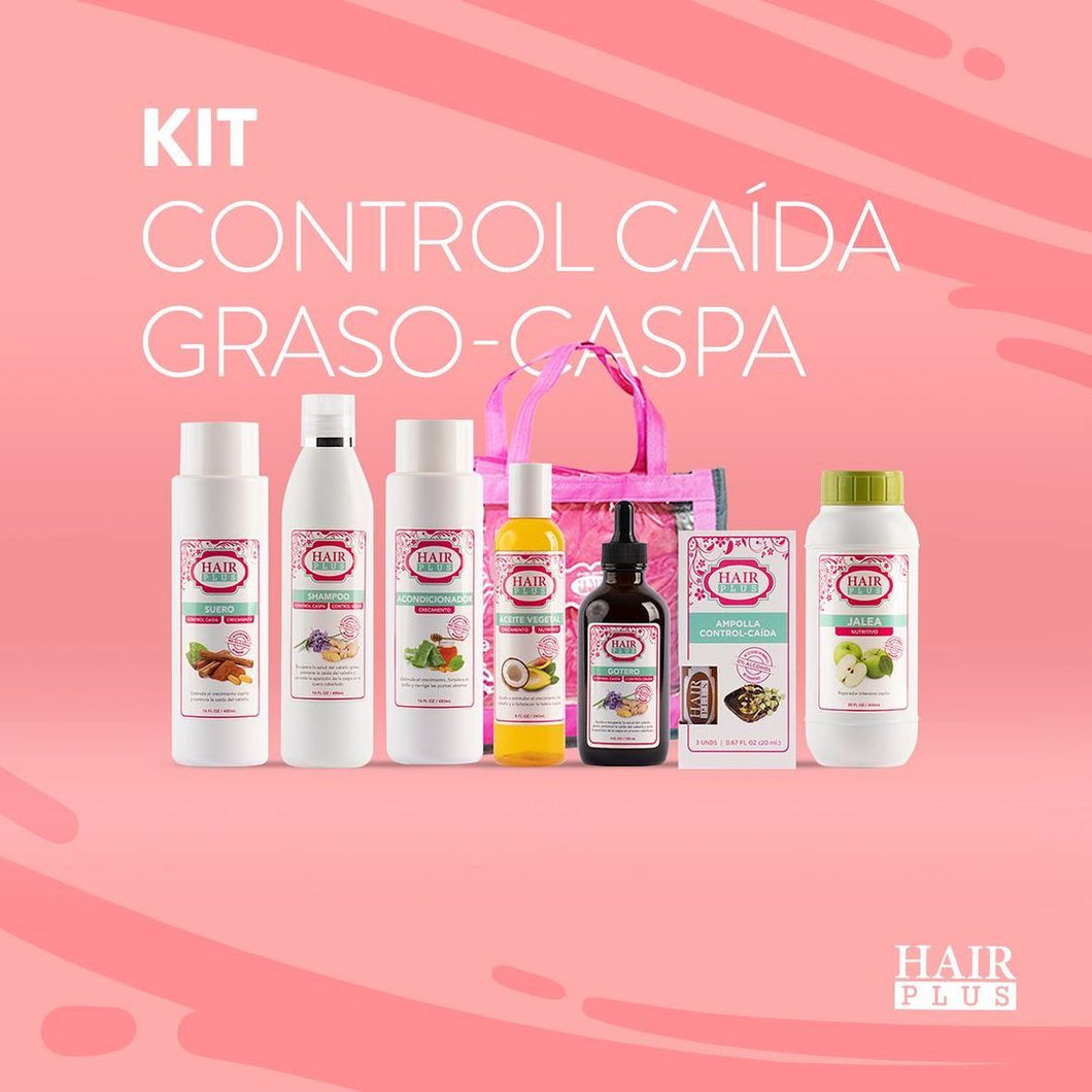 Control Caida Graso- Caspa is a revolutionary product designed to reduce hair loss and dandruff. Its unique blend of ingredients includes red clover, nettle, and horsetail, which help to reduce inflammation and promote healthy hair growth. It also helps to nourish the hair and scalp to create a healthy environment for new hair growth.
