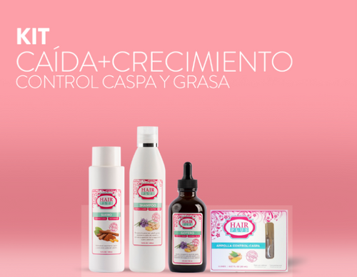 Kit Caída + Crecimiento Control Caspa