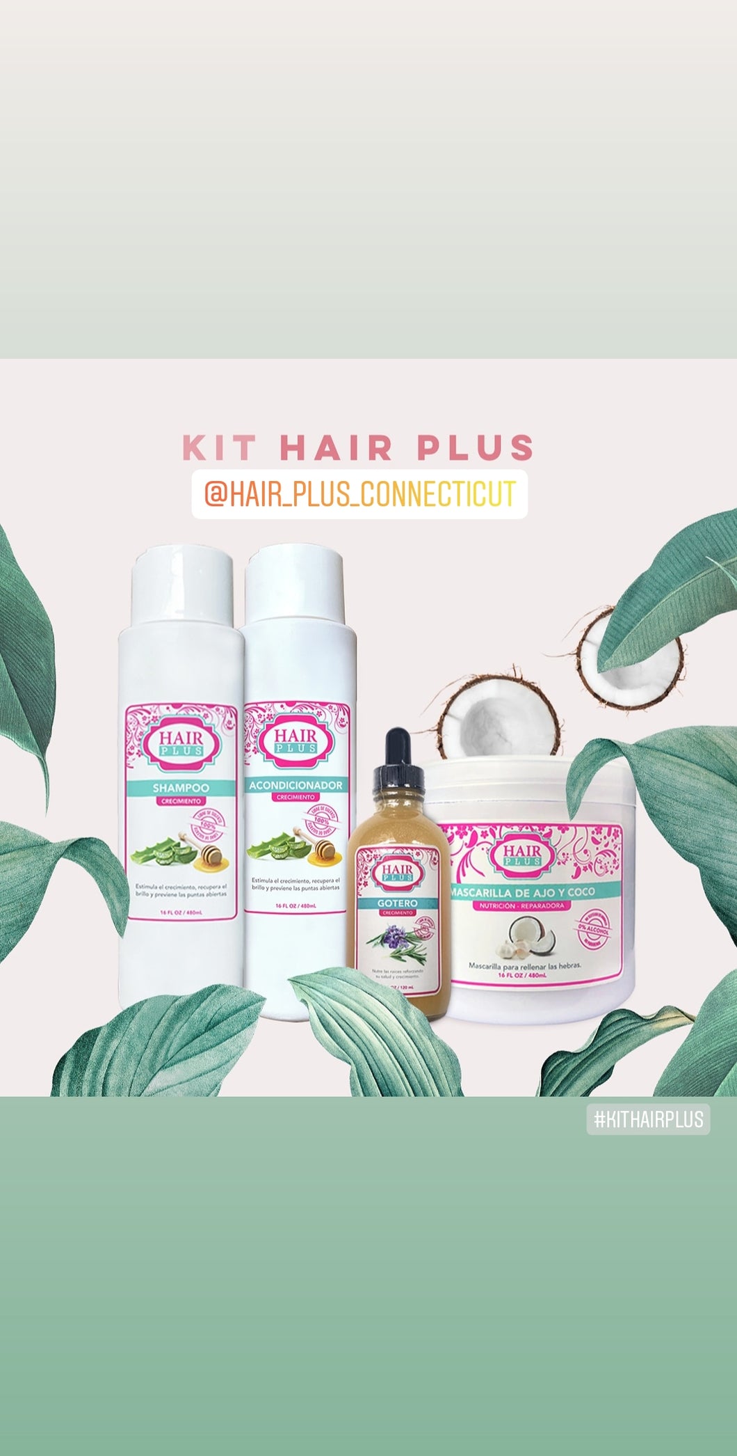 Kit Hair Plus / Kit Indispensables