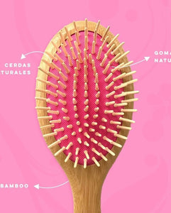 Cepillo Hair Plus (Bambú) / Bambu Hair Brush