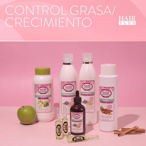 Kit Control Grasa / Crecimiento. Hidratación del Cabello - Oily Hair in Need of Hydration  / Hair Grow Bundle
