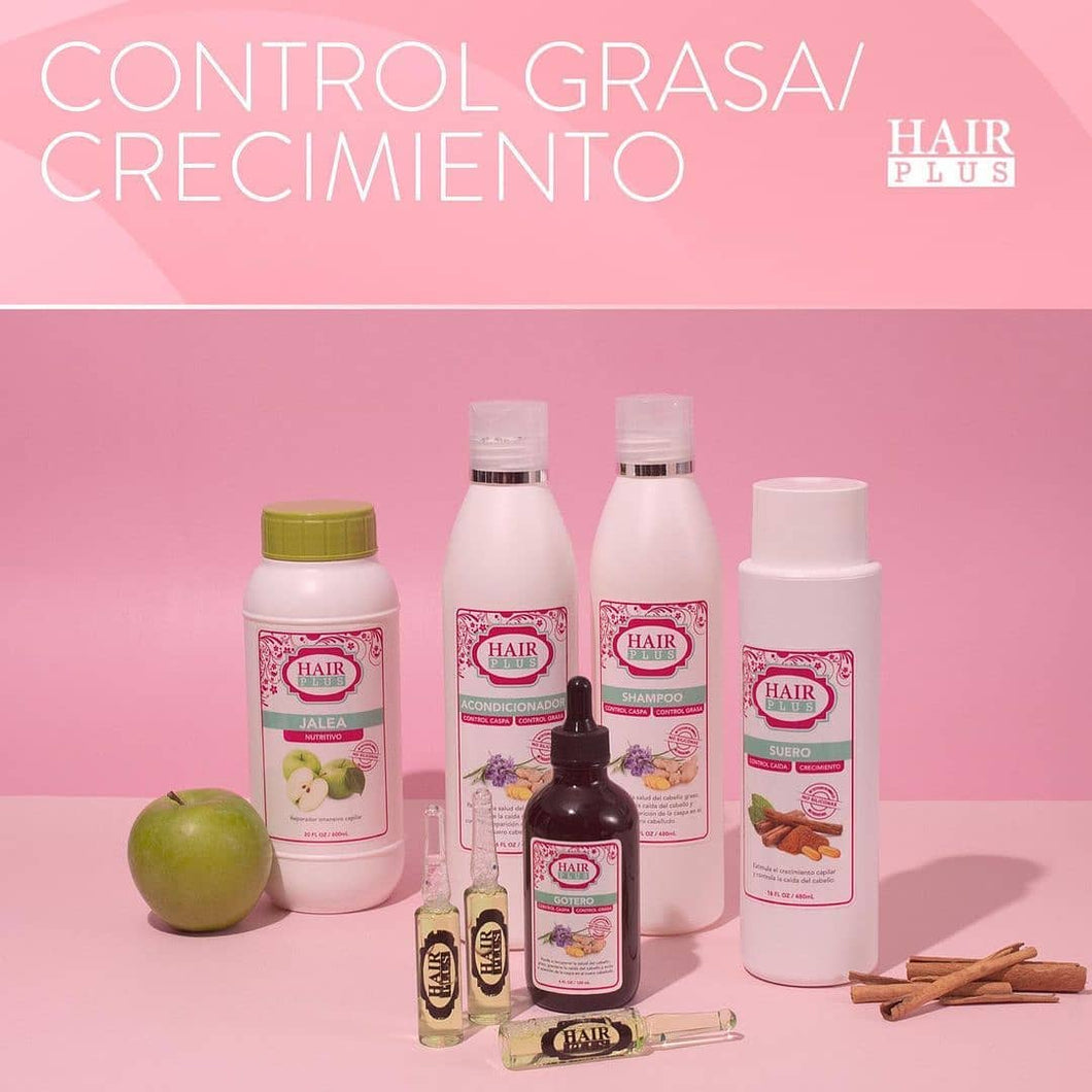 Kit Control Grasa / Crecimiento. Hidratación del Cabello - Oily Hair in Need of Hydration  / Hair Grow Bundle